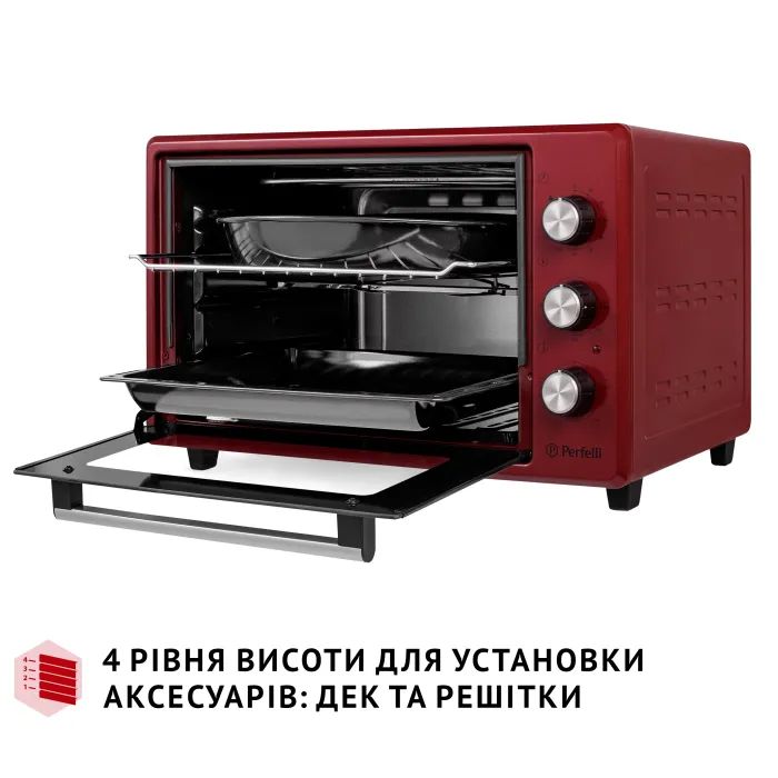 Электропечь Perfelli MIRAGE 37 IVORY изображение 6