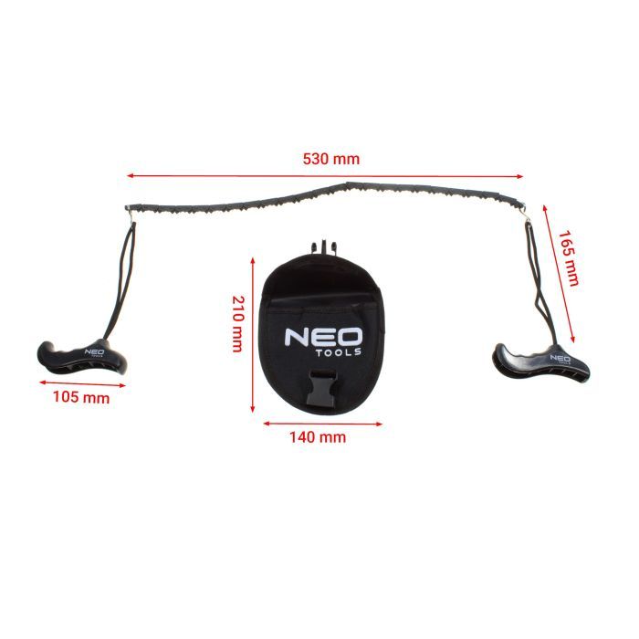 Ланцюгова пила Neo Tools ручна 53см (63-158) зображення 5