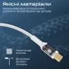 Дата кабель USB-C to USB-C lucidline-cc120.white Promate (lucidline-cc120.white) изображение 6