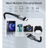Дата кабель USB-C to USB-C 1.2m USB4.0 Gen3 240W (8K HDR) Choetech (XCC-1040-GY) изображение 6
