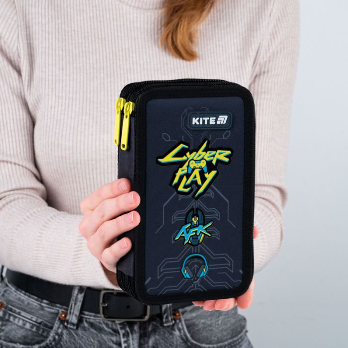 Пенал Kite 623 Cyber, 2 відділення (K25-623-4) изображение 7