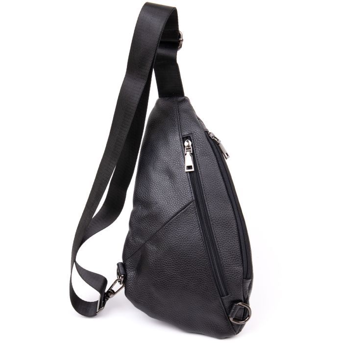 Сумка Vintage Флотар через плечо Черная (20444) изображение 2