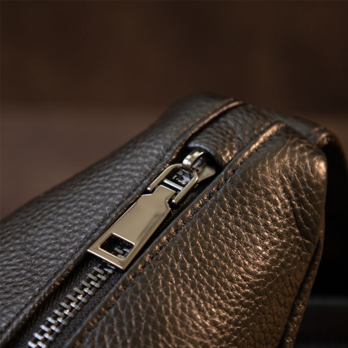 Сумка Vintage Флотар через плечо Черная (20444) изображение 8