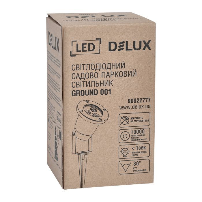 Светильник Delux GROUND 001 LED 3W 5000К 230V IP64 (90022777) изображение 3
