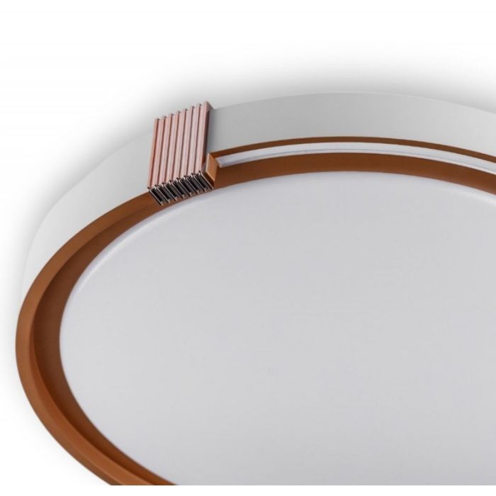 Светильник Vestum COLISEUM матовий 60W 395*60мм 3000К-6500К з ДК біле золото (VS-91065) изображение 3