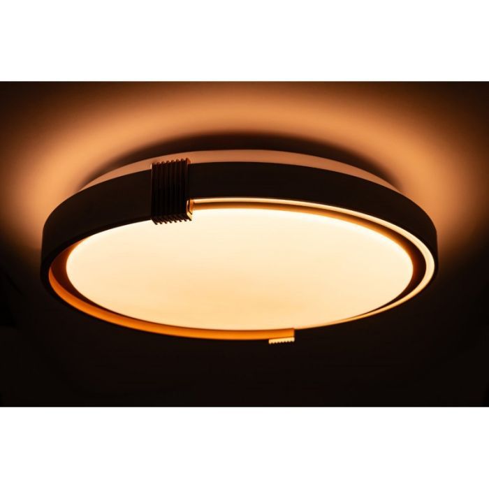 Светильник Vestum COLISEUM матовий 60W 395*60мм 3000К-6500К з ДК біле золото (VS-91065) изображение 4