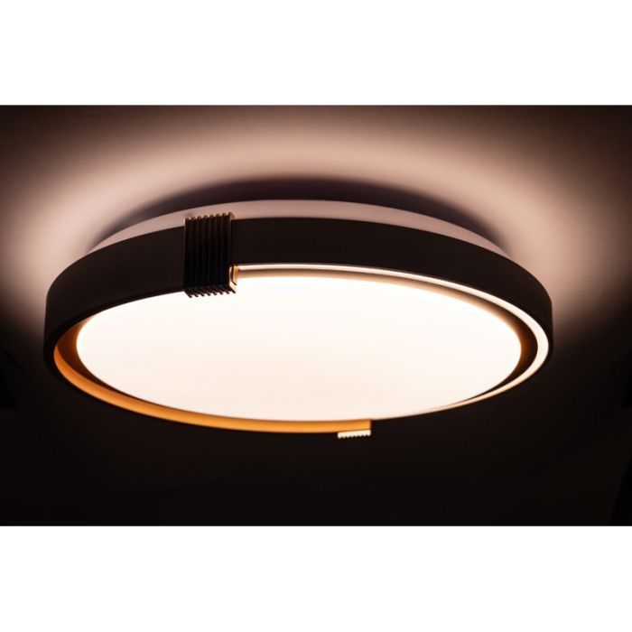 Светильник Vestum COLISEUM матовий 60W 395*60мм 3000К-6500К з ДК біле золото (VS-91065) изображение 6