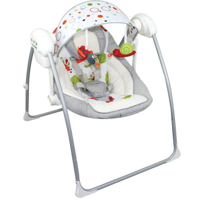 Кресло-качалка FreeON RELAX White-Grey (60700)
