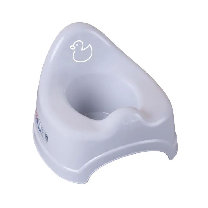 Горщик Tega Baby з музикою DUCK light gray (PO-072-122)