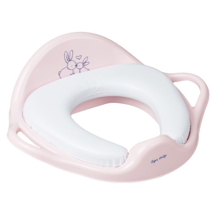 Накладка на унітаз Tega Baby Bunny powder pink (KR-020-104)