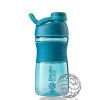 Шейкер спортивный BlenderBottle SportMixer Twist 20oz/590ml Teal (Twist 20oz Teal)