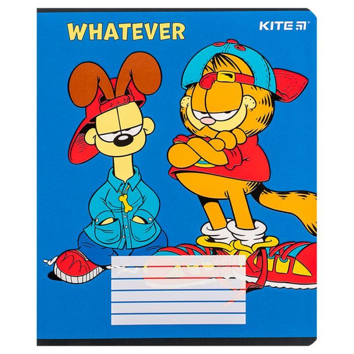 Зошит Kite Garfield, 18 аркушів, лінія (GF24-237) зображення 4