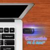 USB флеш накопитель Lexar 256GB JumpDrive V400 Black USB 3.0 (LJDV400256G-BNBNG) изображение 7