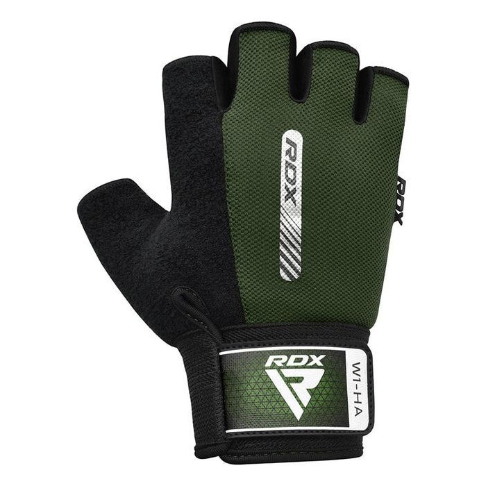 Перчатки для фитнеса RDX W1 Half Gray Plus XL (WGA-W1HG-XL+) изображение 2