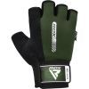 Перчатки для фитнеса RDX W1 Half Army Green Plus M (WGA-W1HA-M+) изображение 2