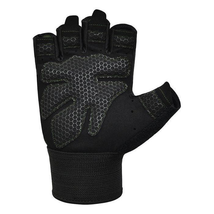 Перчатки для фитнеса RDX W1 Half Gray Plus XL (WGA-W1HG-XL+) изображение 3
