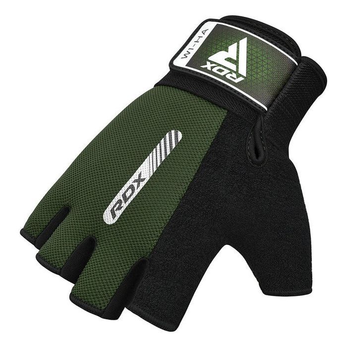 Перчатки для фитнеса RDX W1 Half Gray Plus XL (WGA-W1HG-XL+) изображение 4