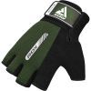 Перчатки для фитнеса RDX W1 Half Army Green Plus M (WGA-W1HA-M+) изображение 4