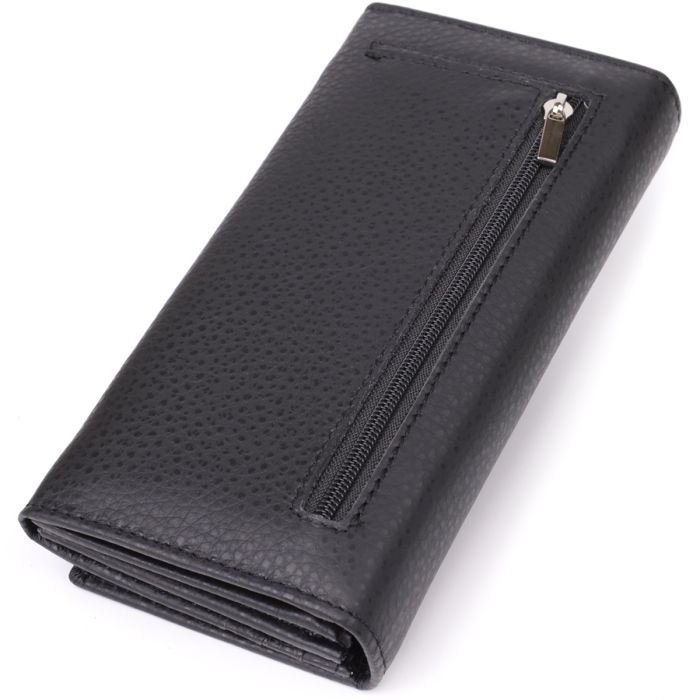 Гаманець ST Leather З натуральної шкіри Чорний (23084) зображення 2