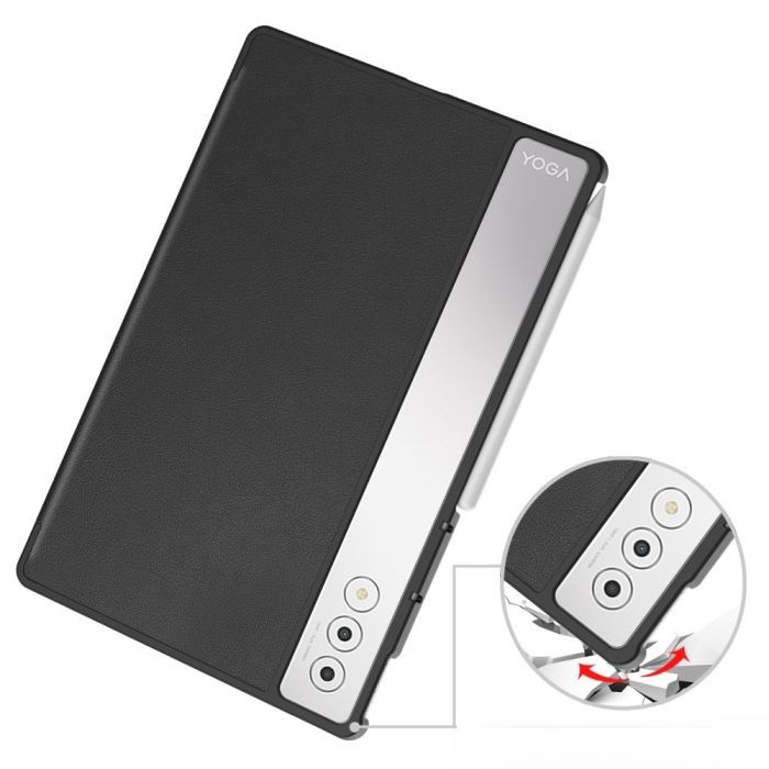 Чехол для планшета BeCover Smart Case Lenovo Yoga Tab Plus 12.7" Black (713429) изображение 4
