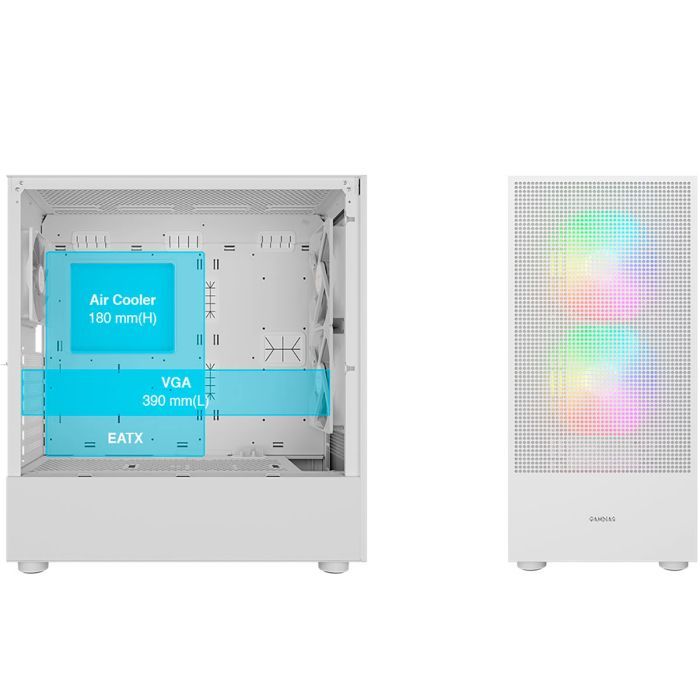 Корпус Gamdias TALOS M3 MESH WH (4711514500905) изображение 11
