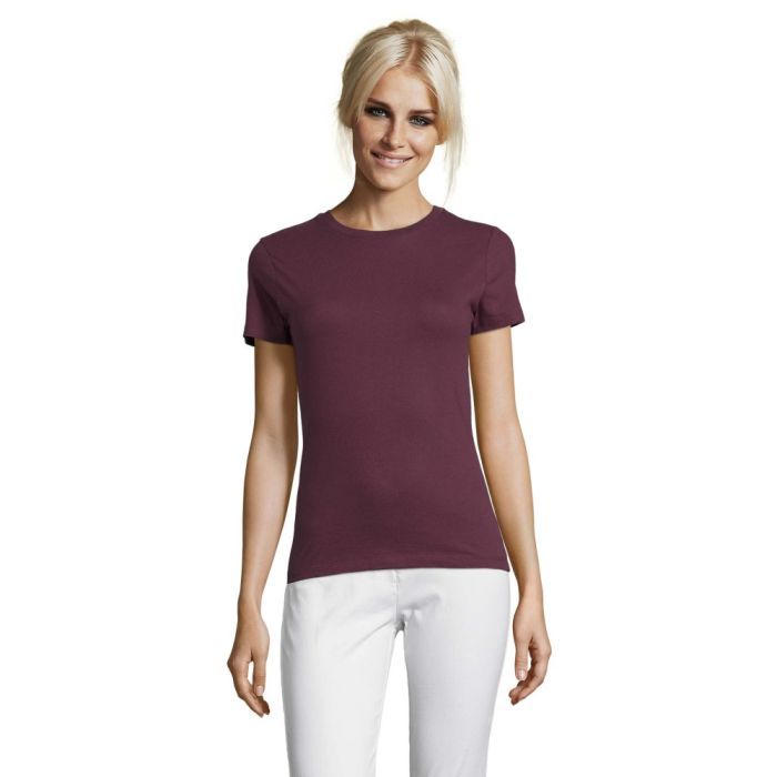 Футболка Sol's Regent Women бордовий S (01825146S)