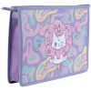 Папка на блискавці Kite A4+ на блискавці Rainbow Catcorn (K24-428-1)
