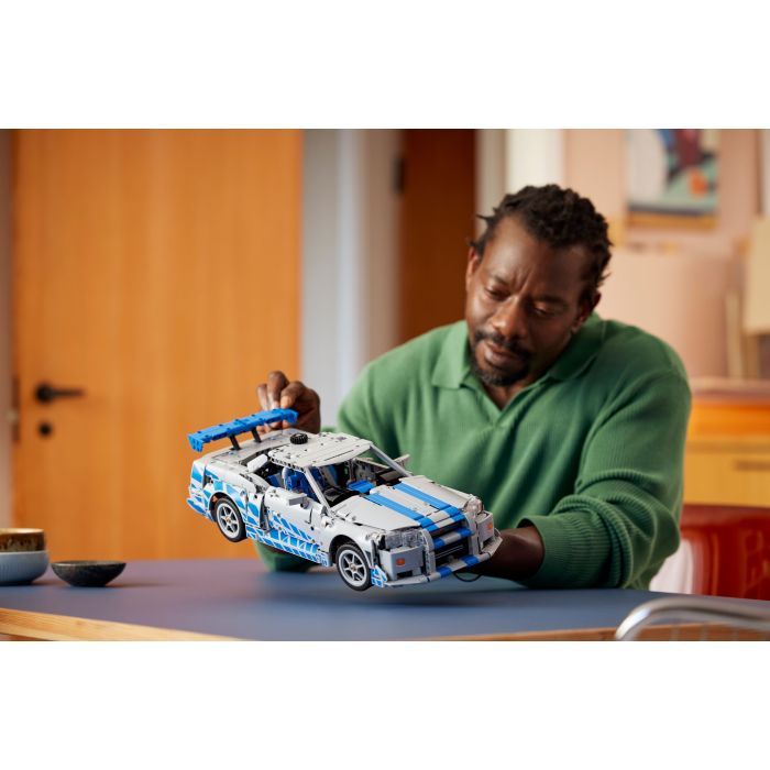 Конструктор LEGO Technic Подвійний форсаж Автомобіль Nissan Skyline GT-R (42210) зображення 10