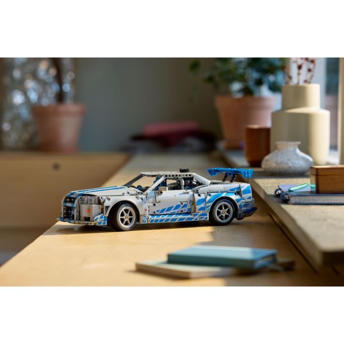 Конструктор LEGO Technic Подвійний форсаж Автомобіль Nissan Skyline GT-R (42210) зображення 11