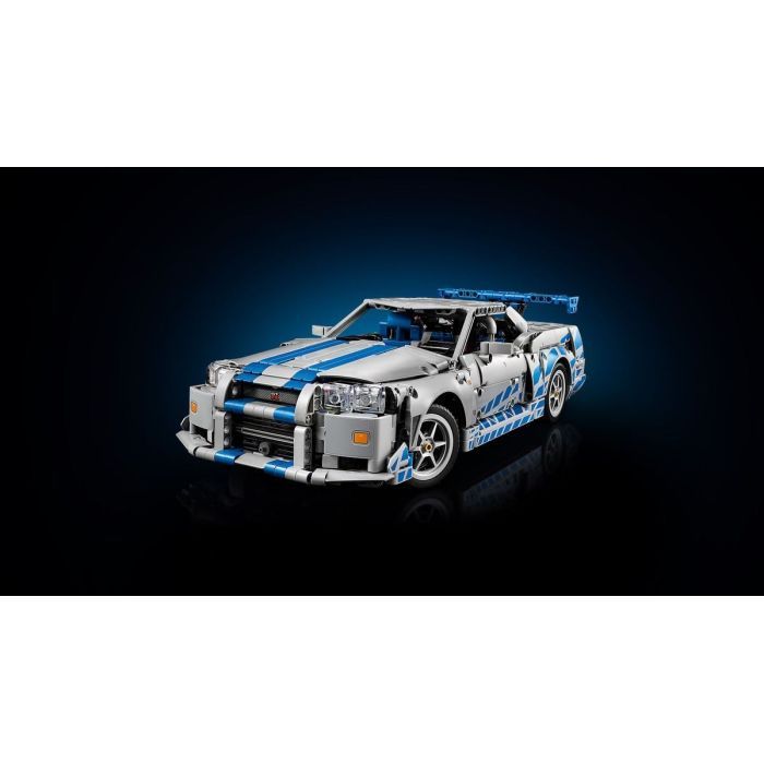Конструктор LEGO Technic Подвійний форсаж Автомобіль Nissan Skyline GT-R (42210) зображення 12