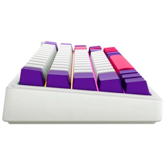 Клавиатура Lorgar KBP70MW Pro RGB Wireless/Bluetooth/USB UA White (LRG-KBP70MW-WH-US) изображение 8