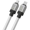 Дата кабель USB-C to Lightning 2.0m CoolPlay Fast Charging 20W white Baseus (CAKW000102) зображення 4