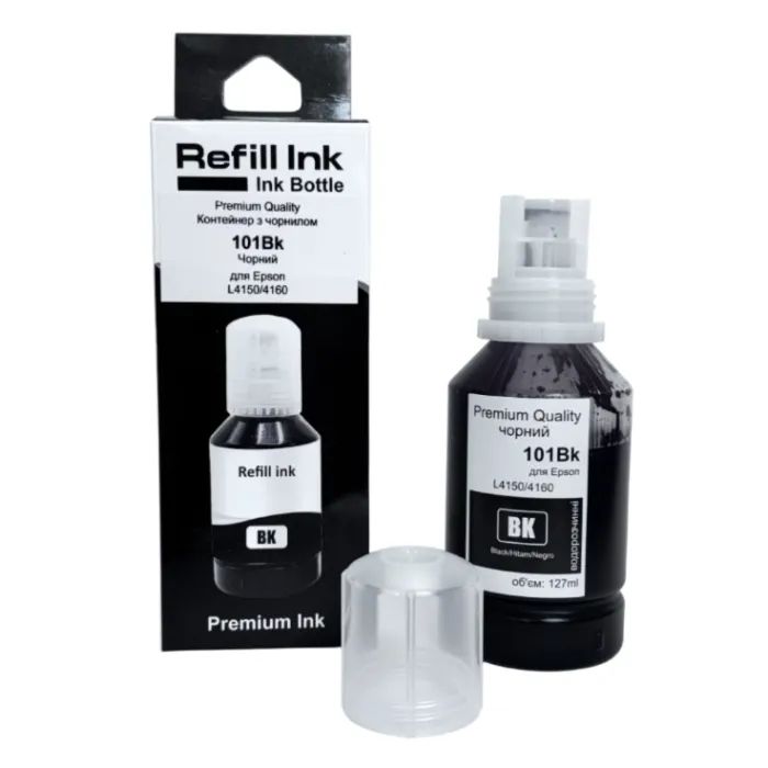 Чернила Premium Quality Epson 101Bk 127мл Black (70264886)