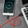 Дата кабель USB 2.0 AM to USB-C 1.0m 2A silicone X21 black+red HOCO (6957531071419) зображення 5