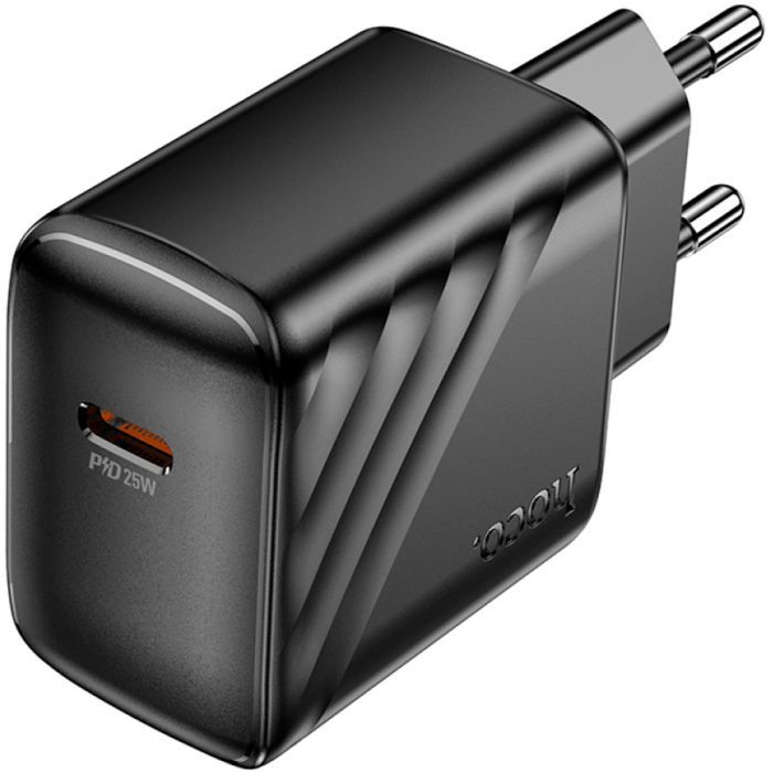 Зарядний пристрій HOCO CS24A Puerto USB-C PD25W Black (6942007639750) зображення 3