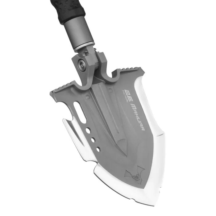 Тактична лопата 2E Mahura Steel Gray розбірна, 23в1, з сумкою у комплекті (2E-TSMTSF3-STGR) зображення 11