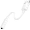 Перехідник USB-A to 3.5mm F 1.0m BV22 white BOROFONE (6941991117022) зображення 2