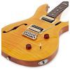 Гитара полуакустическая PRS SE Custom 22 Semi-Hollow Santana Yellow изображение 2