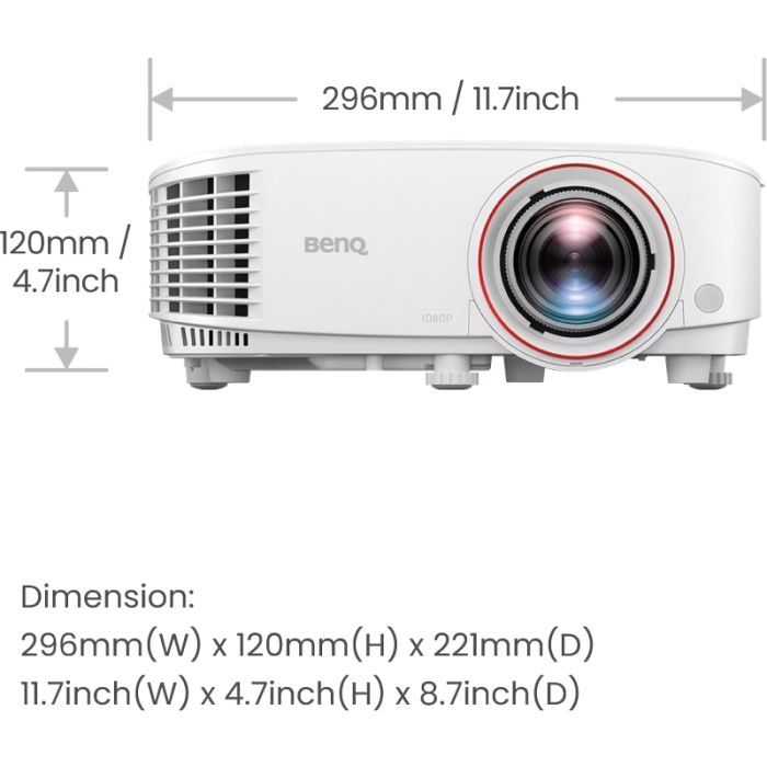 Проектор BenQ TH671ST (9H.JGY77.1HE) изображение 7