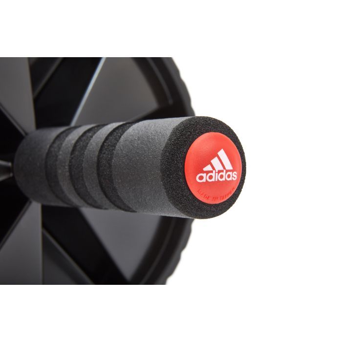 Ролик для преса Adidas Ab Wheel ADAC-11404 чорний D18 см (885652002370) зображення 2