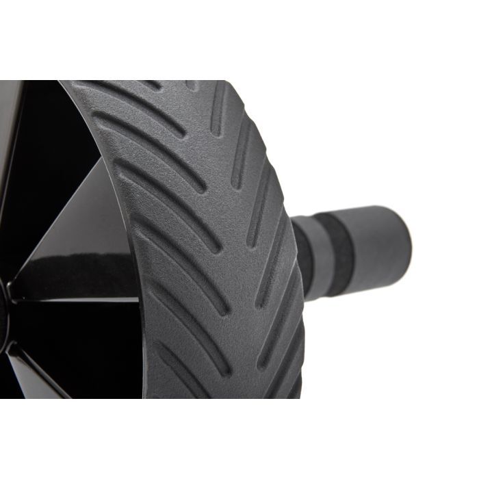 Ролик для преса Adidas Ab Wheel ADAC-11404 чорний D18 см (885652002370) зображення 3