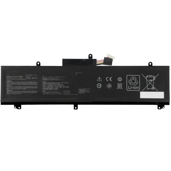 Аккумулятор для ноутбука ASUS Zephyrus GA502 C41N1837, 4940mAh (76Wh), 4cell, 15.4V, Li-Pol (A71114)