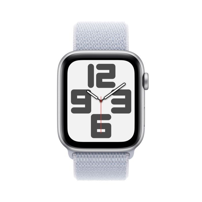 Смарт-годинник Apple Watch SE GPS + Cellular 40mm Midnight Aluminium Case with Ink Sport Loop (MXGA3QH/A) зображення 2