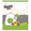 Зошит Школярик Happy one 18 аркушів клітинка (018-3532K)