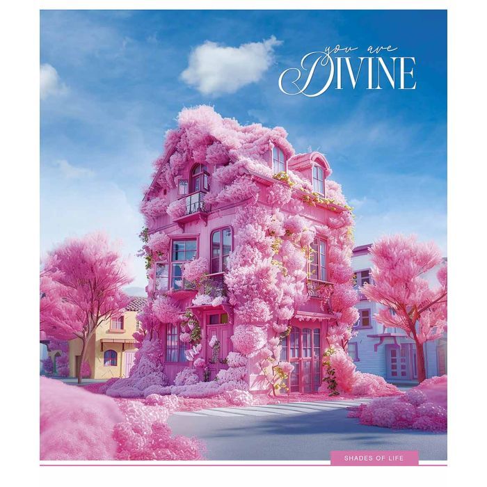 Зошит Школярик Fantasy life 48 аркушів клітинка (048-3475K) зображення 4