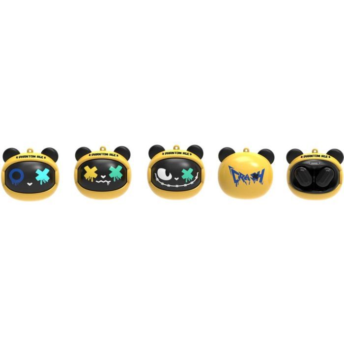 Наушники XoKo G05-face changing TWS Yellow-Black (G05-YEBK) изображение 23