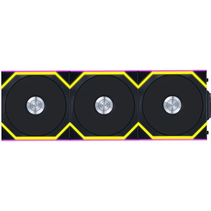 Кулер для корпуса Lian Li Uni Fan SL WIRELESS 120-3, Black (G99.12SL1W3B.00)