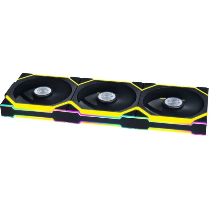 Кулер для корпуса Lian Li Uni Fan SL WIRELESS 120-3, Black (G99.12SL1W3B.00) изображение 2