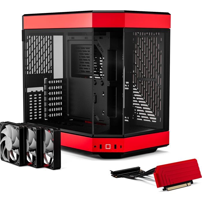 Корпус Hyte Y60 Black-Red (CS-HYTE-Y60-BR) изображение 9