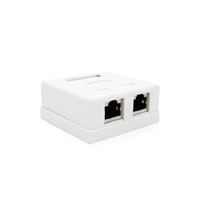 Компьютерная розетка RJ45x2 FTP, 8P8C, cat.5 Ritar (StR-FTP/8P8CRJ45-2 / 01994) изображение 2